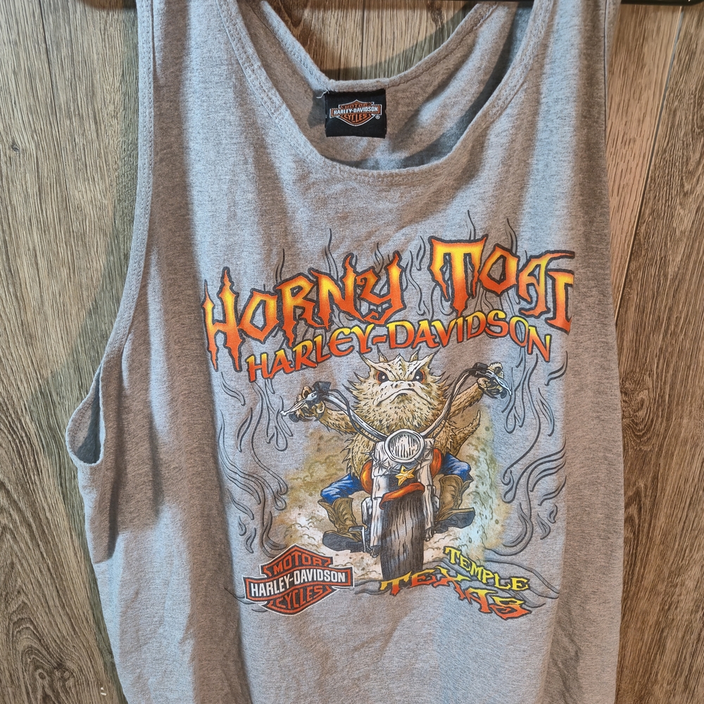 6 Harley-Davidson Gray Graphic Tees